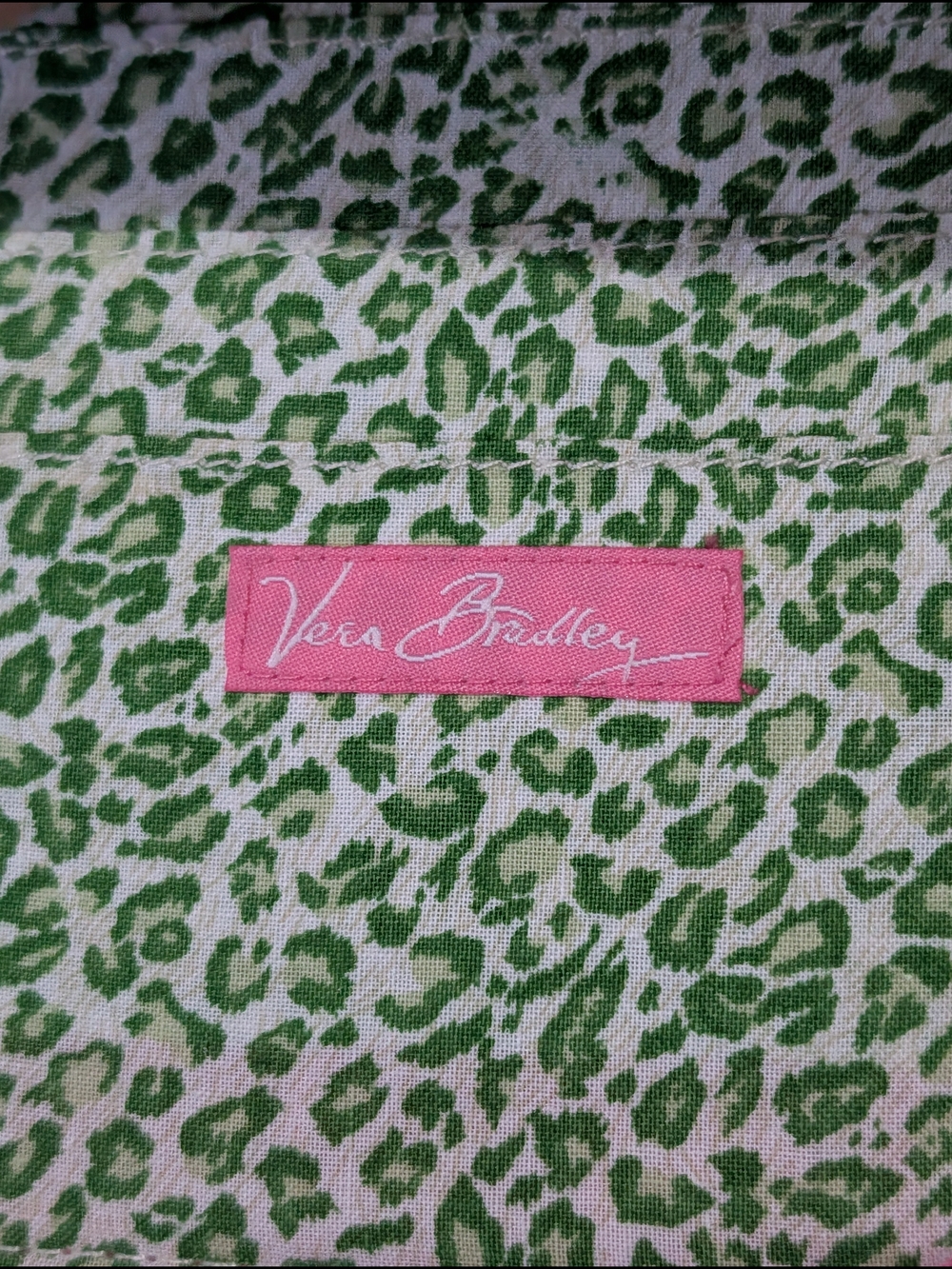 Vintage Y2K Vera Bradley Petal Pink Floral Pattern Travel Case Like New - Picture 5 of 6